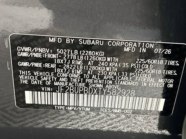 2026 Subaru OUTBACK Premium