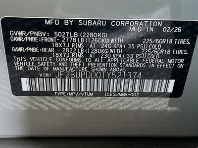 2026 Subaru OUTBACK Limited