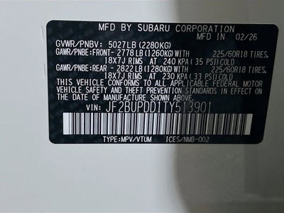 2026 Subaru OUTBACK Limited