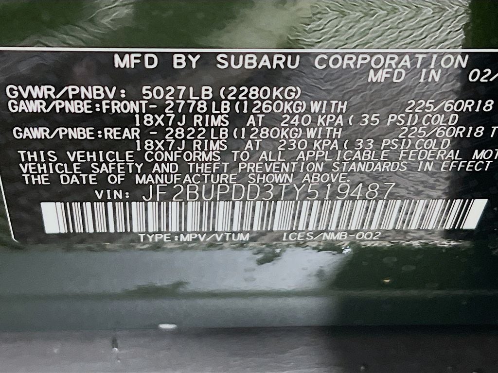 2026 Subaru OUTBACK Limited