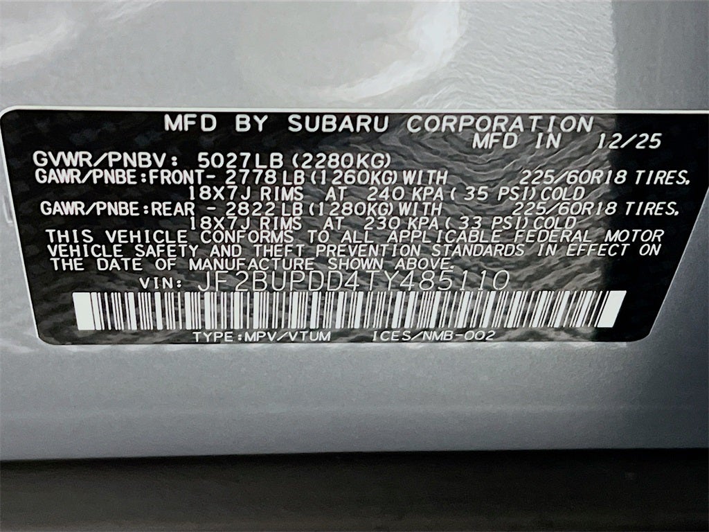 2026 Subaru OUTBACK Limited