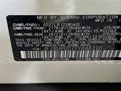 2026 Subaru OUTBACK Limited