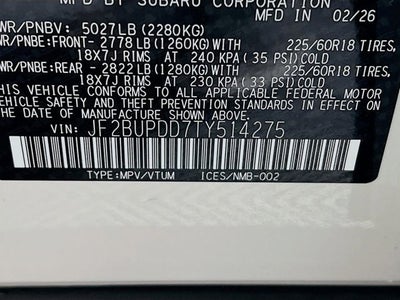 2026 Subaru OUTBACK Limited