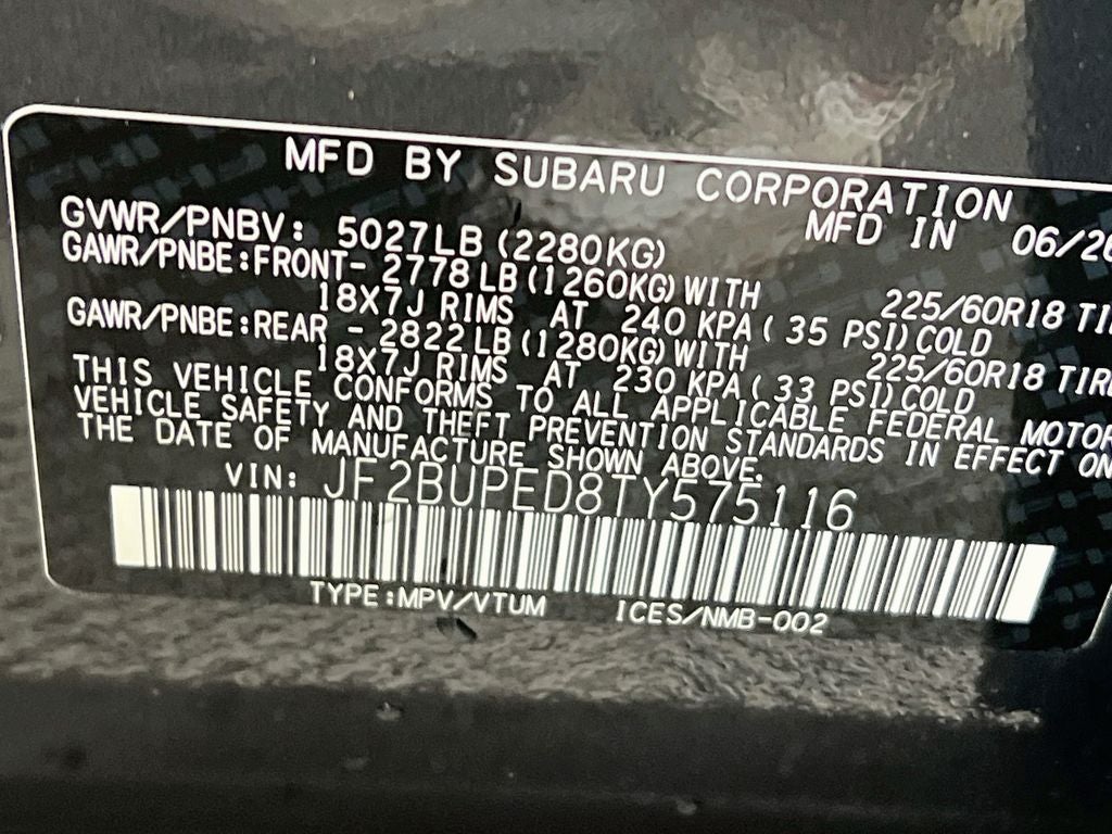 2026 Subaru OUTBACK Touring