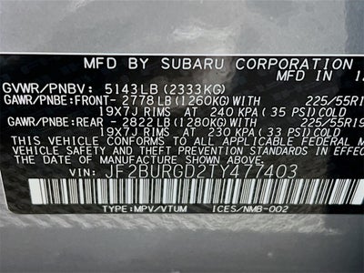 2026 Subaru OUTBACK Limited XT