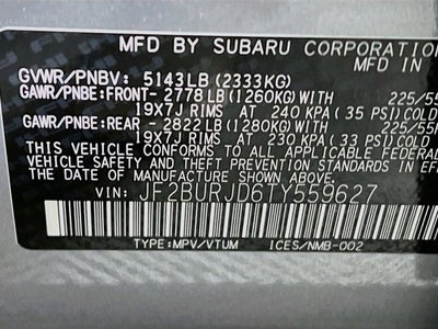 2026 Subaru OUTBACK Touring XT