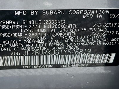 2026 Subaru OUTBACK Wilderness