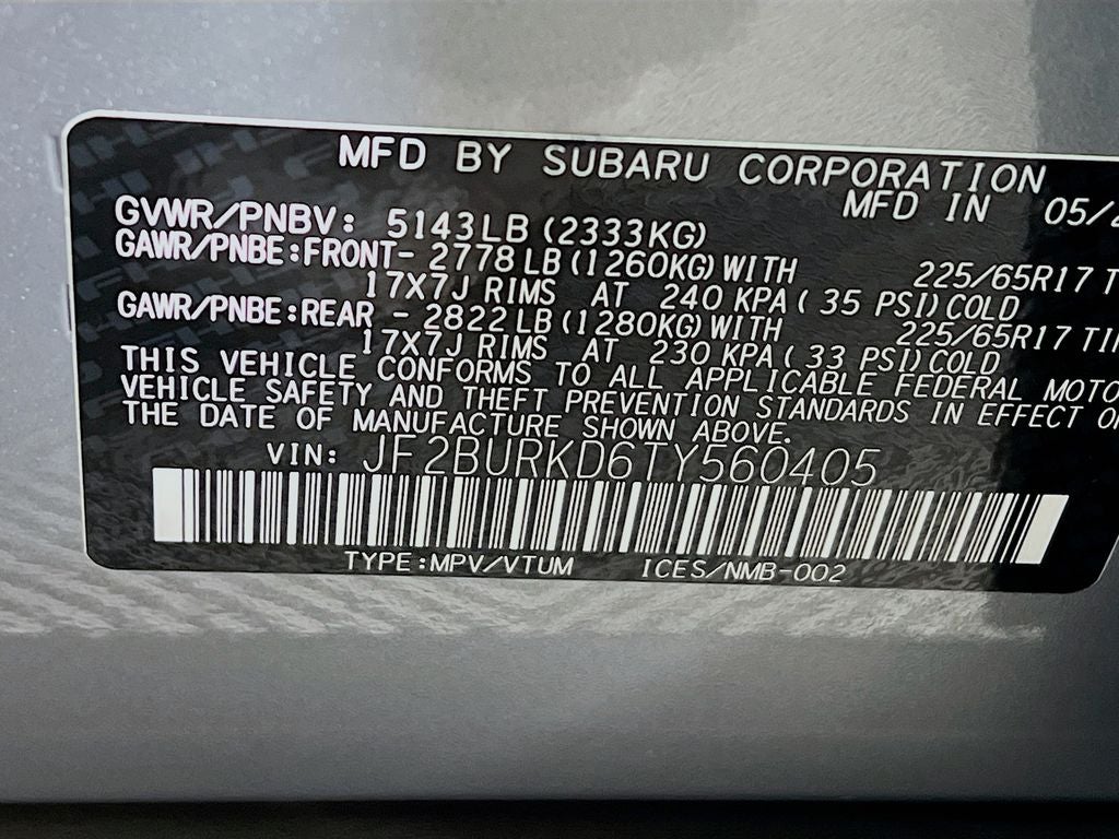 2026 Subaru OUTBACK Wilderness