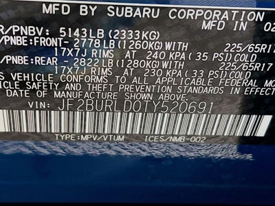 2026 Subaru OUTBACK Wilderness