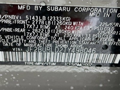 2026 Subaru OUTBACK Wilderness