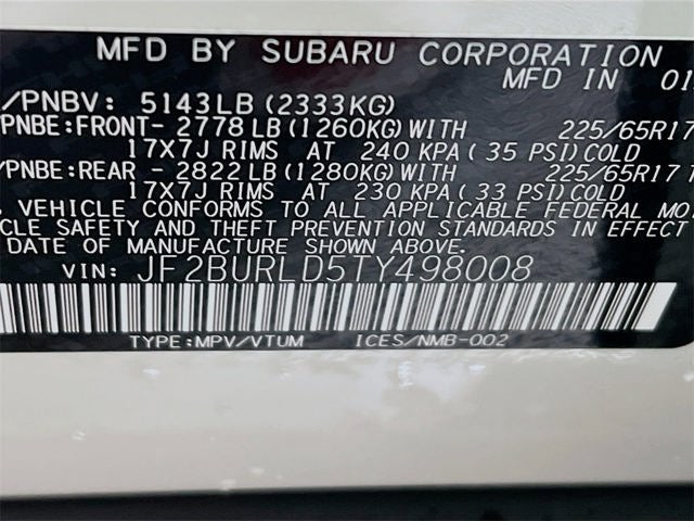 2026 Subaru OUTBACK Wilderness