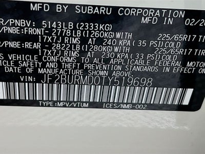 2026 Subaru OUTBACK Wilderness