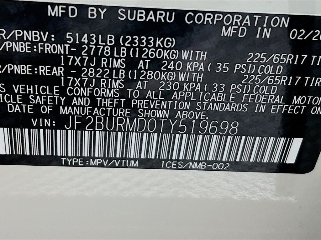 2026 Subaru OUTBACK Wilderness