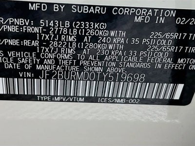 2026 Subaru OUTBACK Wilderness