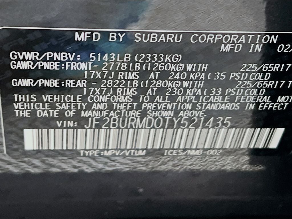 2026 Subaru OUTBACK Wilderness