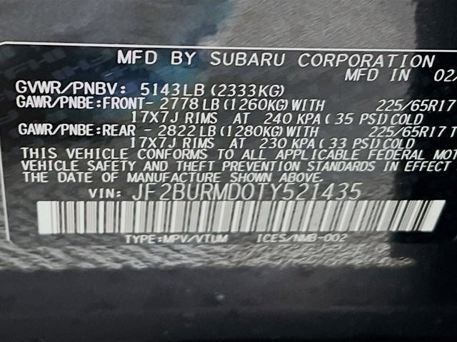 2026 Subaru OUTBACK Wilderness