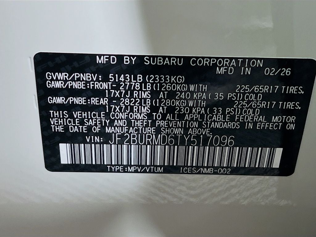 2026 Subaru OUTBACK Wilderness