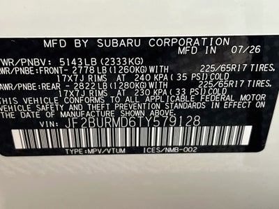 2026 Subaru OUTBACK Wilderness