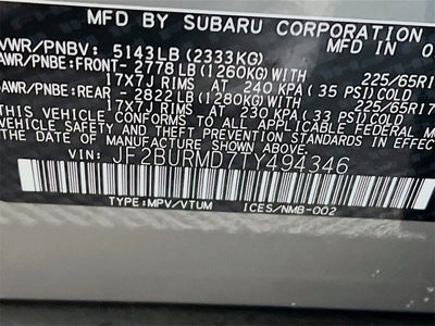 2026 Subaru OUTBACK Wilderness