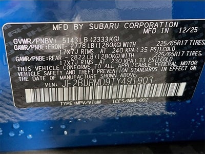 2026 Subaru OUTBACK Wilderness