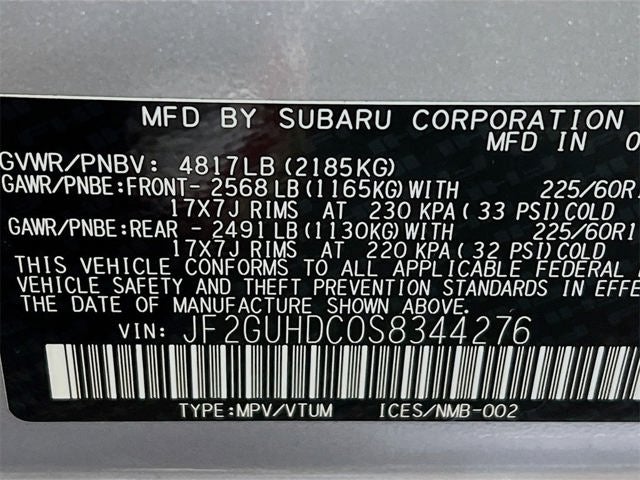 2025 Subaru CROSSTREK Premium