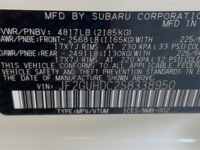 2025 Subaru CROSSTREK Premium