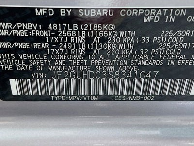 2025 Subaru CROSSTREK Premium