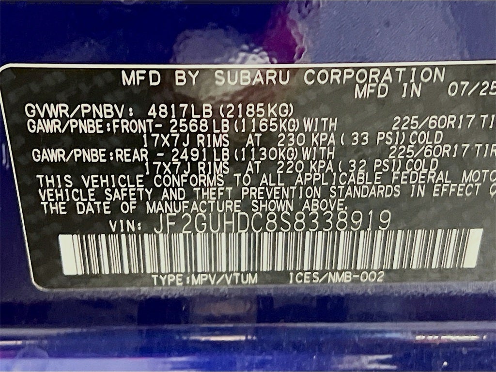 2025 Subaru CROSSTREK Premium