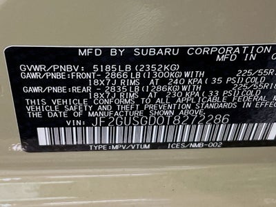 2026 Subaru CROSSTREK Sport Hybrid