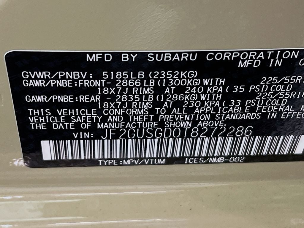 2026 Subaru CROSSTREK Sport Hybrid