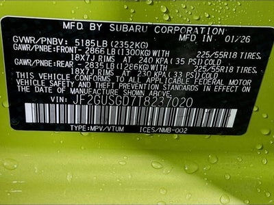 2026 Subaru CROSSTREK Sport Hybrid