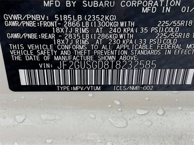 2026 Subaru CROSSTREK Sport Hybrid