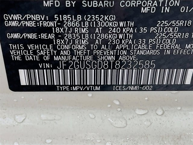 2026 Subaru CROSSTREK Sport Hybrid