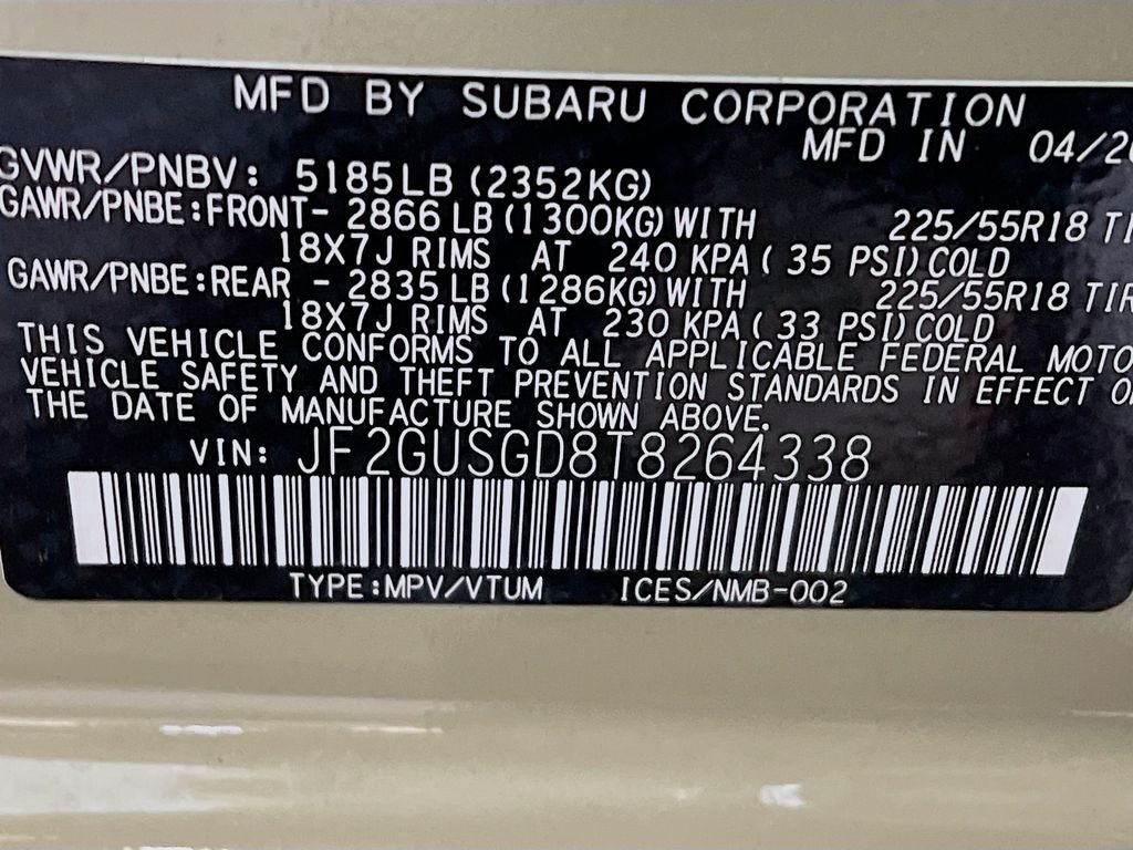 2026 Subaru CROSSTREK Sport Hybrid