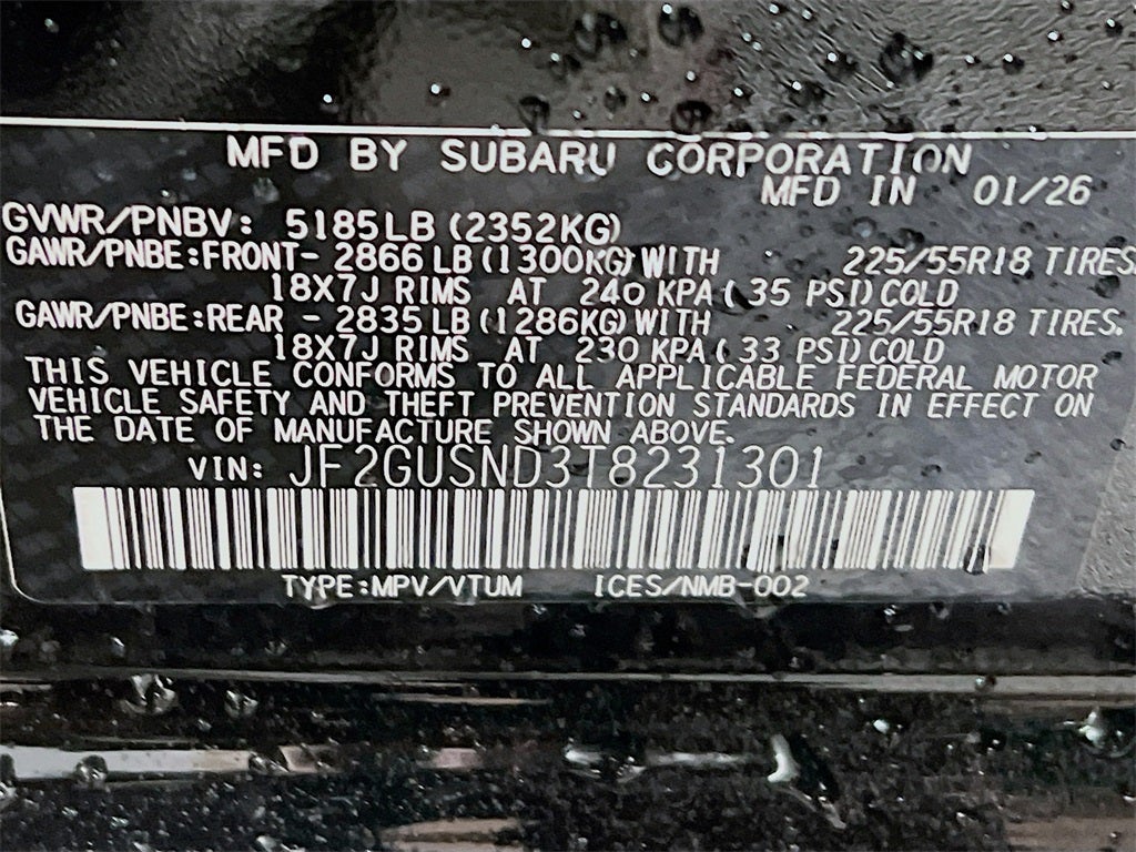 2026 Subaru CROSSTREK Limited Hybrid