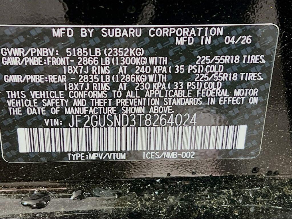 2026 Subaru CROSSTREK Limited Hybrid