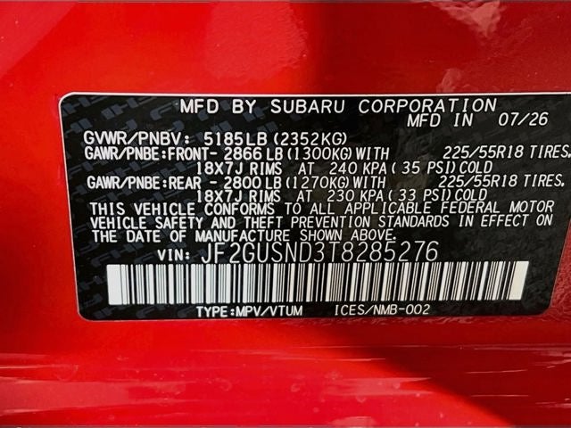 2026 Subaru CROSSTREK Limited Hybrid