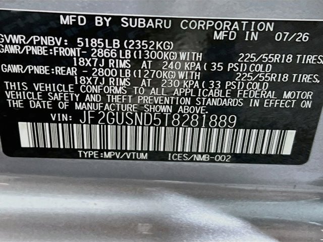 2026 Subaru CROSSTREK Limited Hybrid