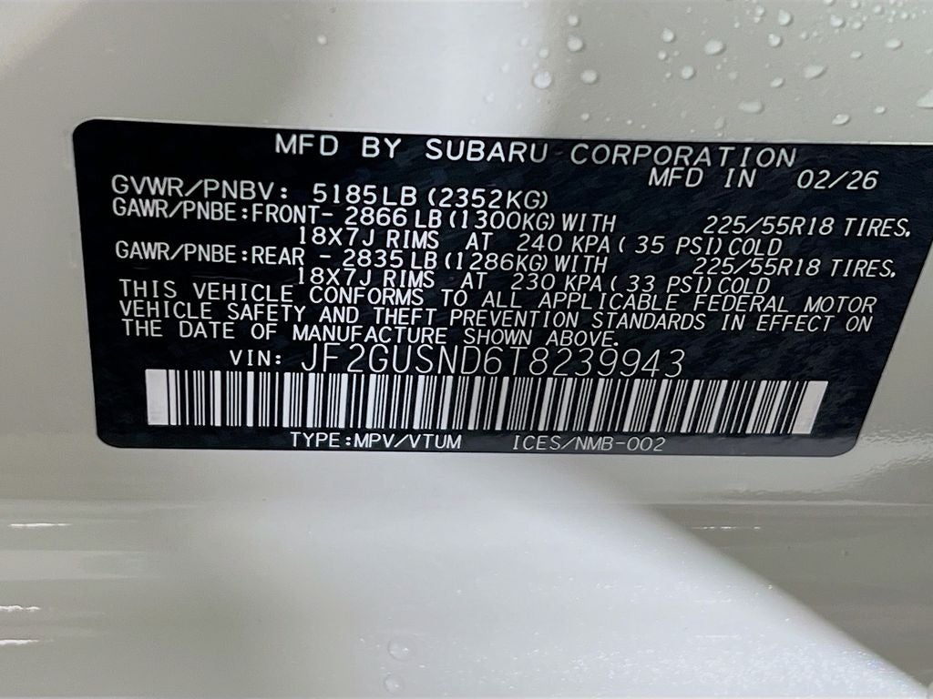 2026 Subaru CROSSTREK Limited Hybrid