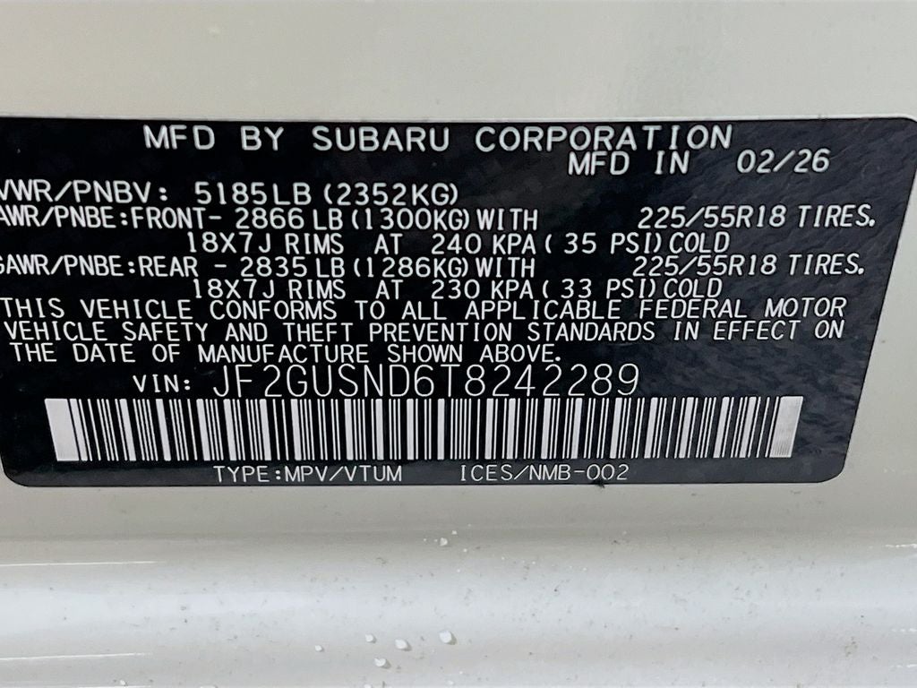 2026 Subaru CROSSTREK Limited Hybrid