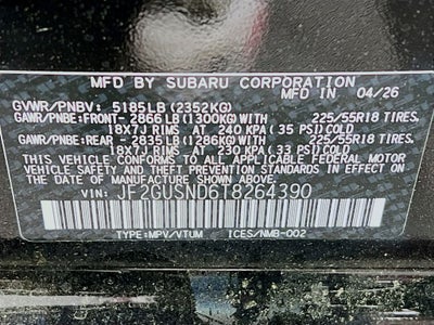 2026 Subaru CROSSTREK Limited Hybrid