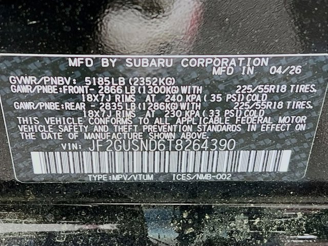 2026 Subaru CROSSTREK Limited Hybrid