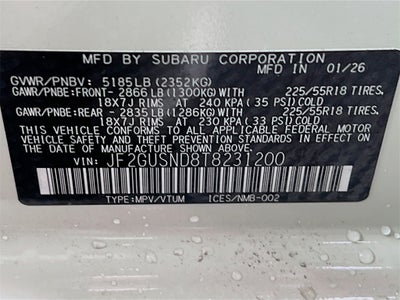 2026 Subaru CROSSTREK Limited Hybrid