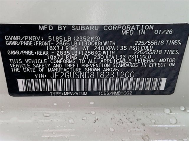 2026 Subaru CROSSTREK Limited Hybrid