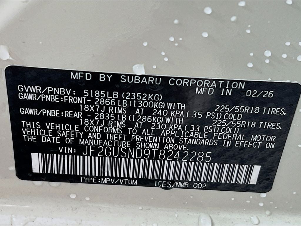 2026 Subaru CROSSTREK Limited Hybrid