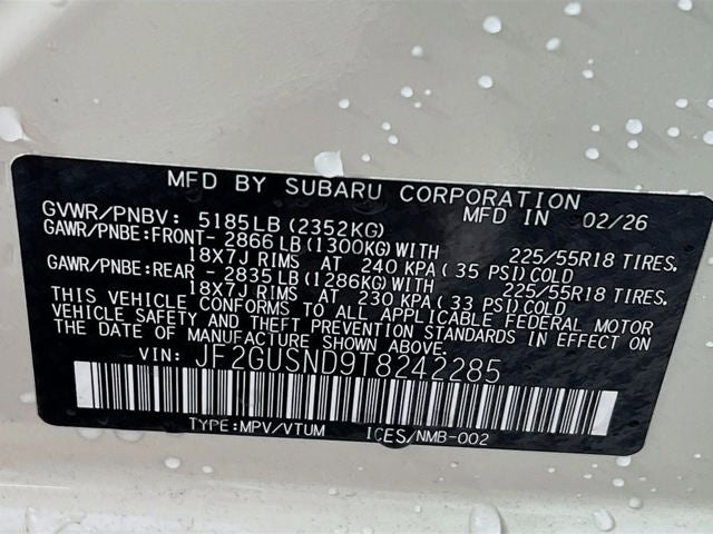 2026 Subaru CROSSTREK Limited Hybrid