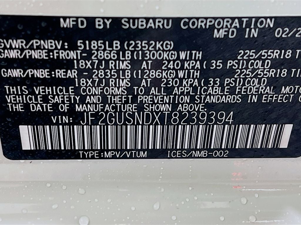 2026 Subaru CROSSTREK Limited Hybrid