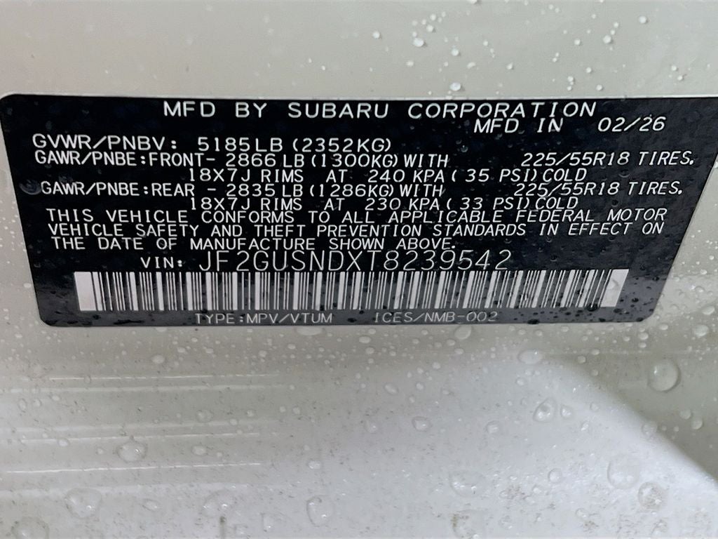 2026 Subaru CROSSTREK Limited Hybrid