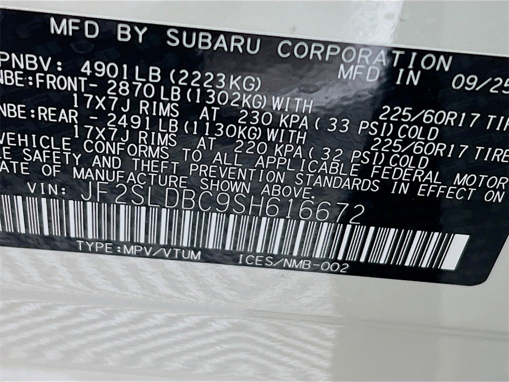 2025 Subaru FORESTER Premium