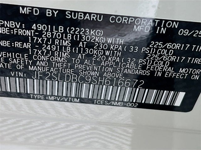 2025 Subaru FORESTER Premium